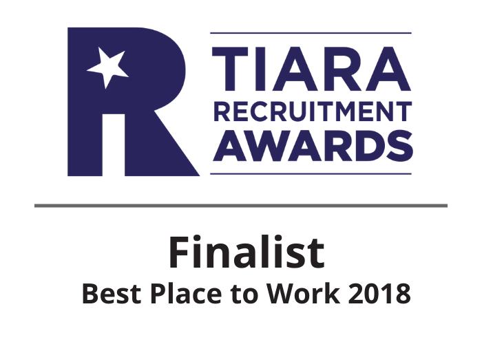 2018 TIARA - Best Place to Work Award Logo