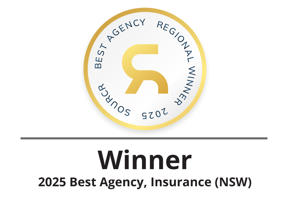 Winner 2025 Best Agency, Insurance (NSW) Award Logo